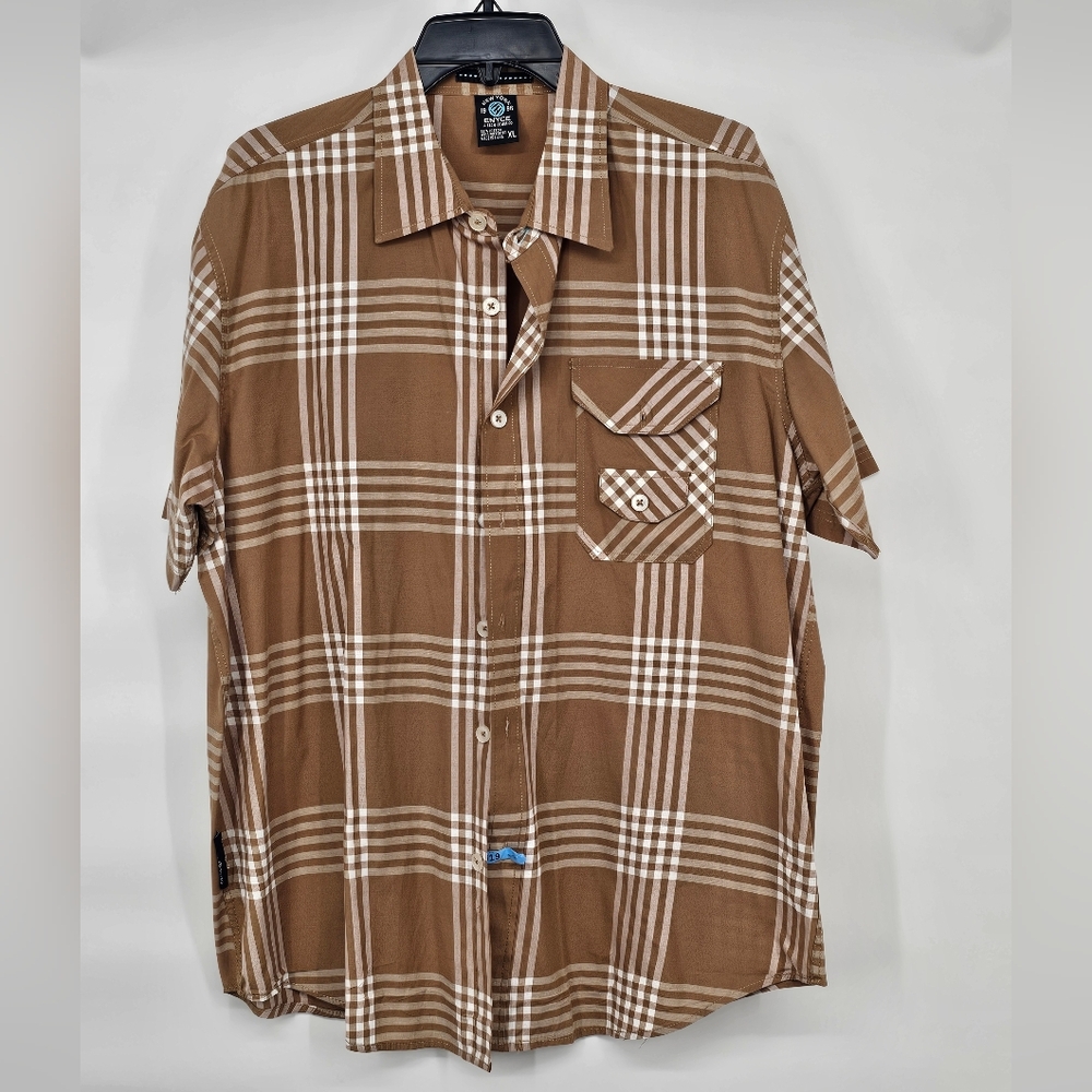 ENYCE Shirt Button Front Mens XL